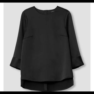 NWT U. Standard Satin Crew Neck Shirt Size 16 (S)